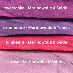 Damen Tank Top brombeere neu, Merinowolle & Tencel - Glückskind - Tank-Top - S